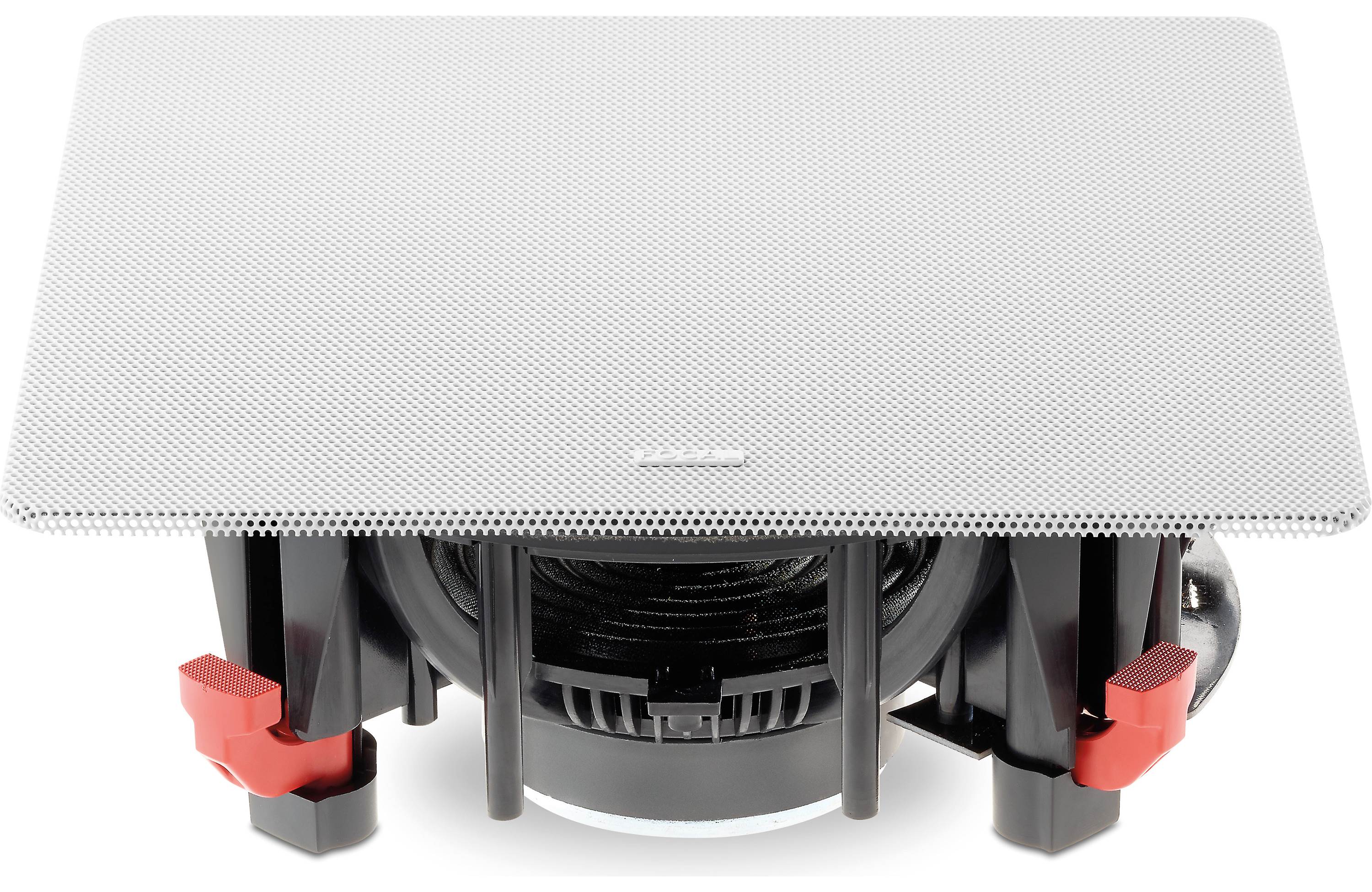 Focal 100 ICW 8 Inch In-Wall/In-Ceiling 2-Way Coaxial Speaker - High Performance Home Audio System for Living Room, Home Theater & Background Music (Single Speaker)