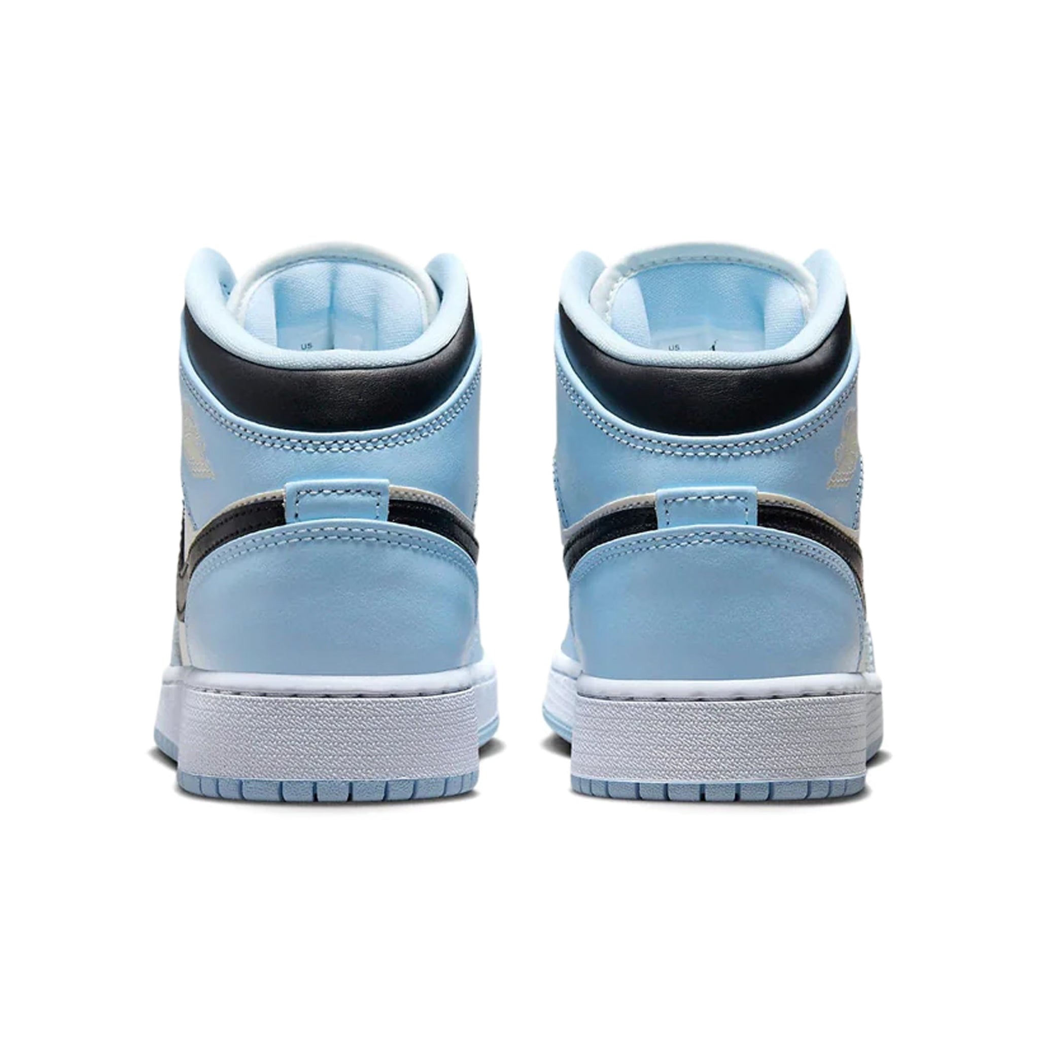 Air Jordan 1 Mid Ice Blue GS - Kids' Basketball Shoes for Boys & Girls - Perfect for School, Sports & Casual Wear