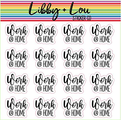 Work Planner Stickers for Home Office - Libby & Lou Co | Productivity Boost