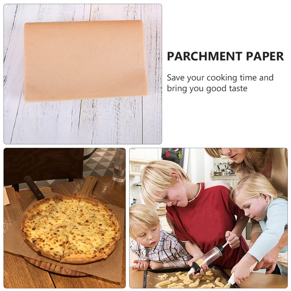 100pcs Air Fryer Parchment Paper Liners - Non-Stick Baking Sheets for Cooking, Cake, Cookies - Perfect for Air Fryer, Oven & Microwave Use