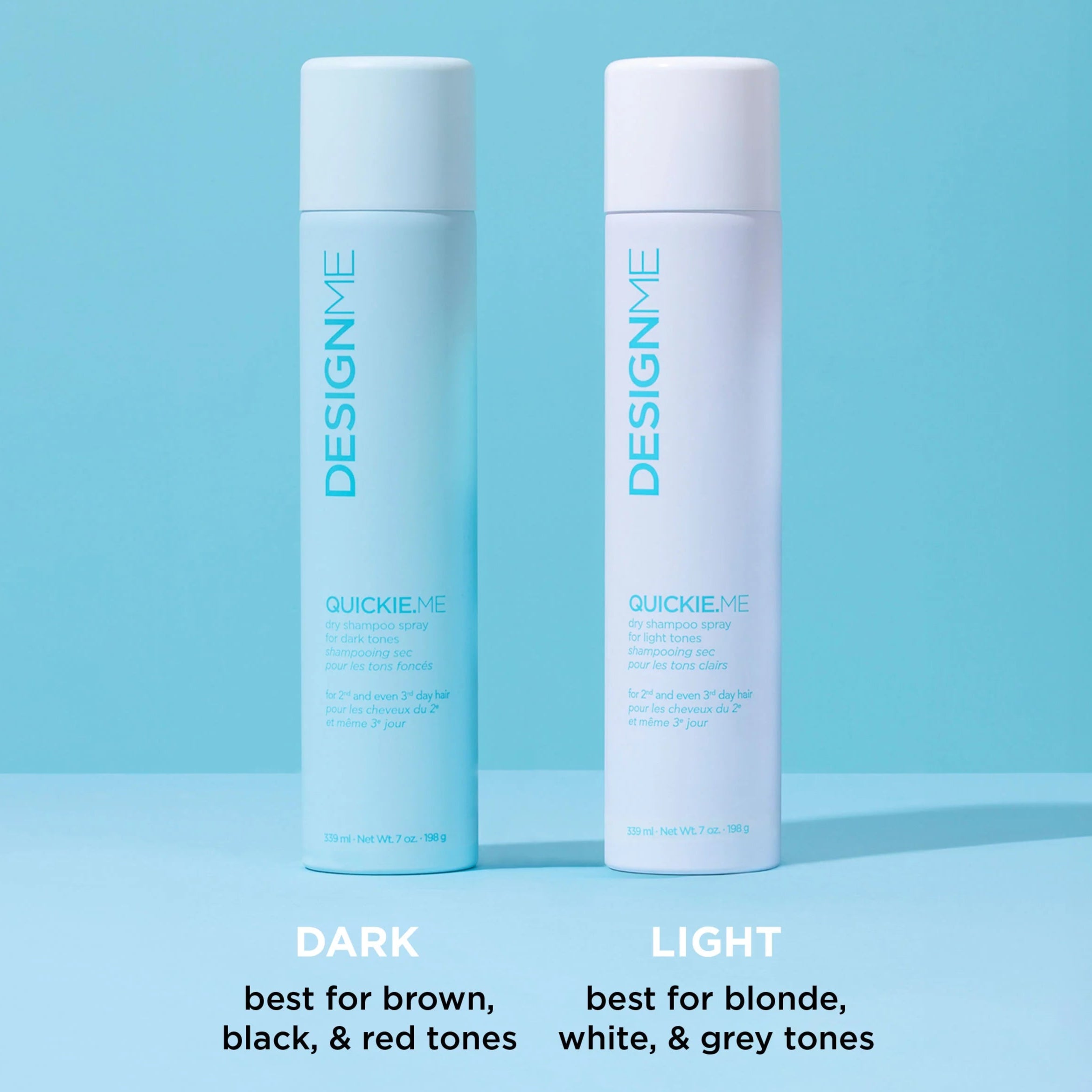 Design Me Quickie Dry Shampoo for Oily Hair - Instant Oil Absorption & Volume Boost for Busy Mornings, Travel & Post-Workout Refresh