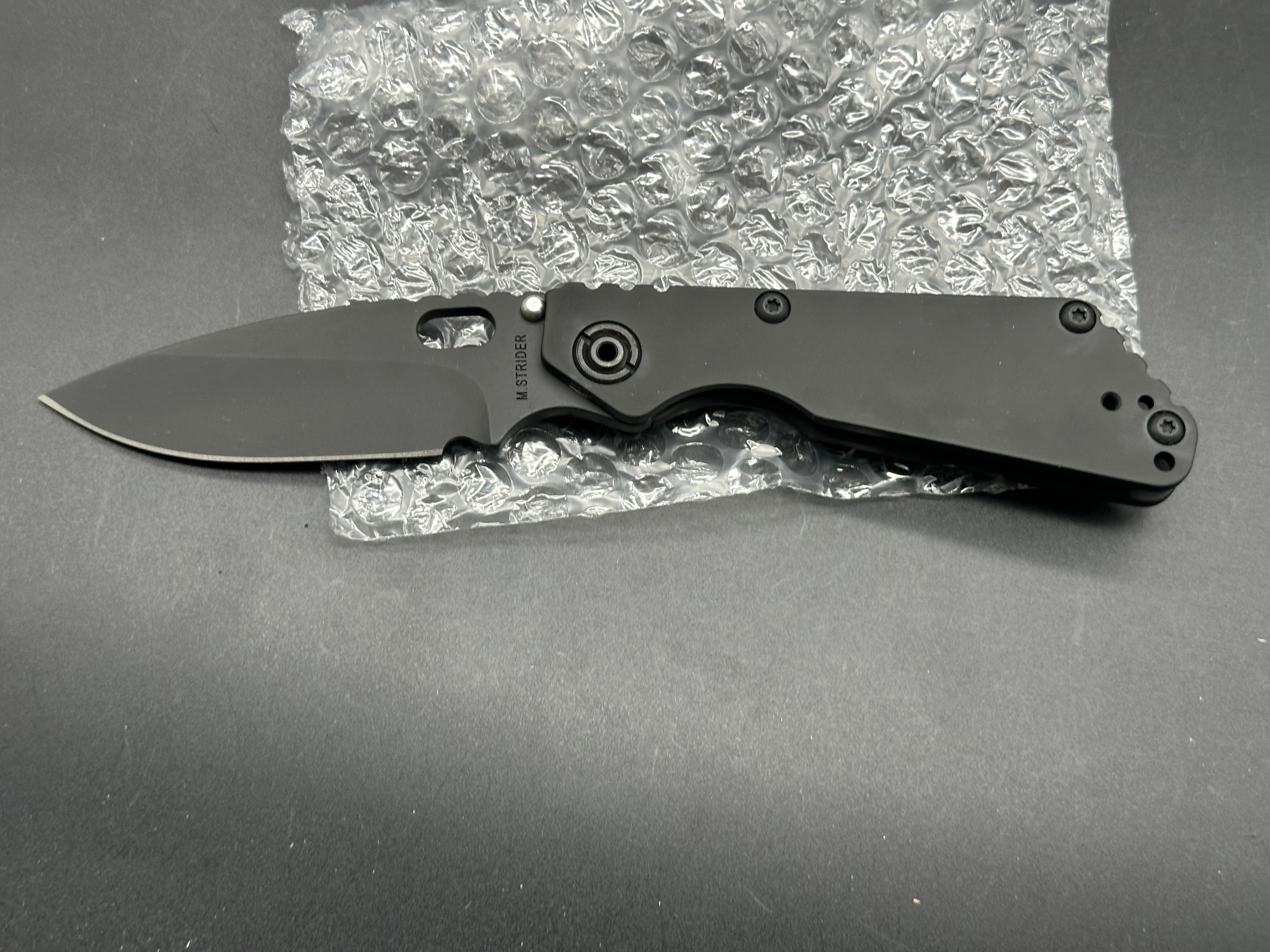 Strider SnG Stealth Folding Knife - MagnaCut Super Steel Blade, EDC Tactical Pocket Knife for Outdoor Camping, Hunting & Survival Gear