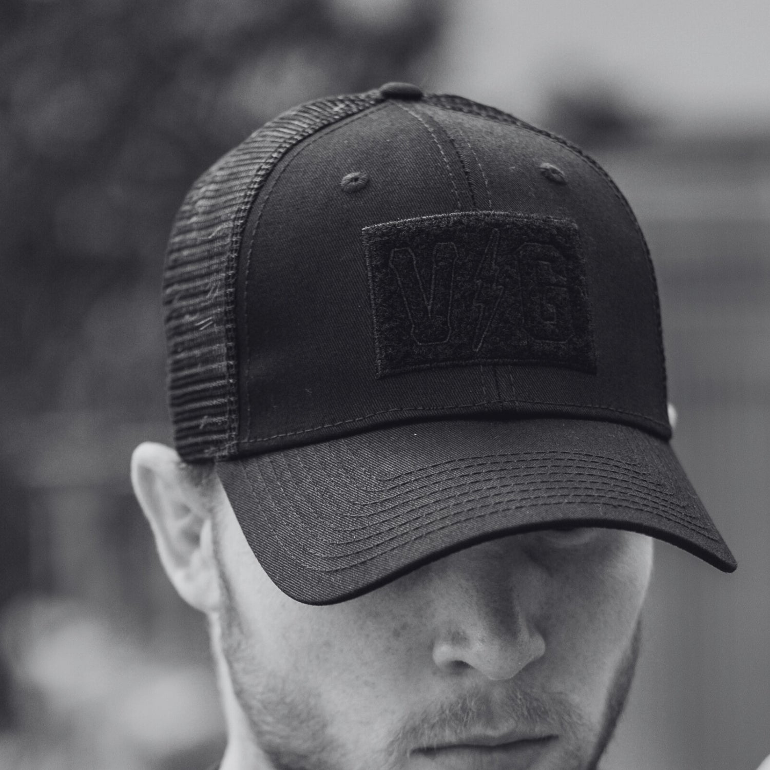 Bolts Tactical Trucker Hat - Military Style Baseball Cap for Outdoor, Hiking & Casual Wear - Adjustable Snapback for Men & Women