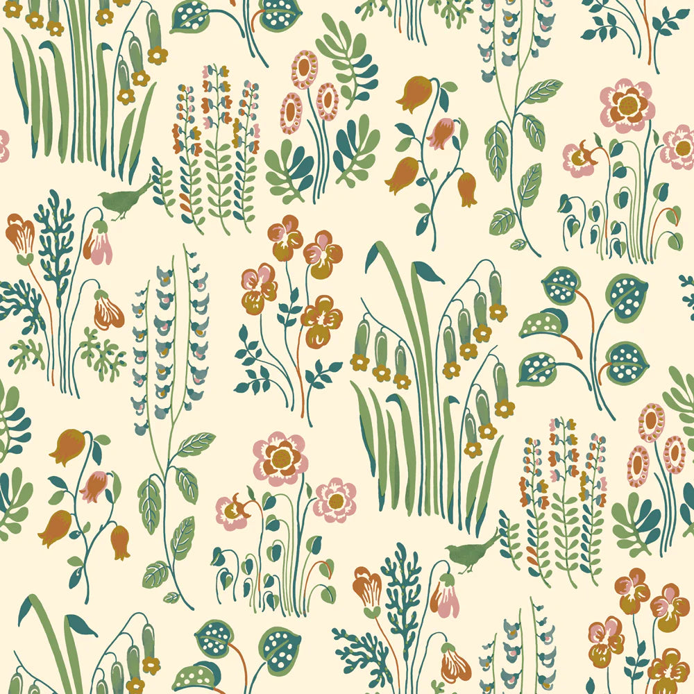 Novogratz Tallulah Belle Peel and Stick Wallpaper - Self-Adhesive Removable Wallpaper for Bedroom, Living Room, and Nursery Decor