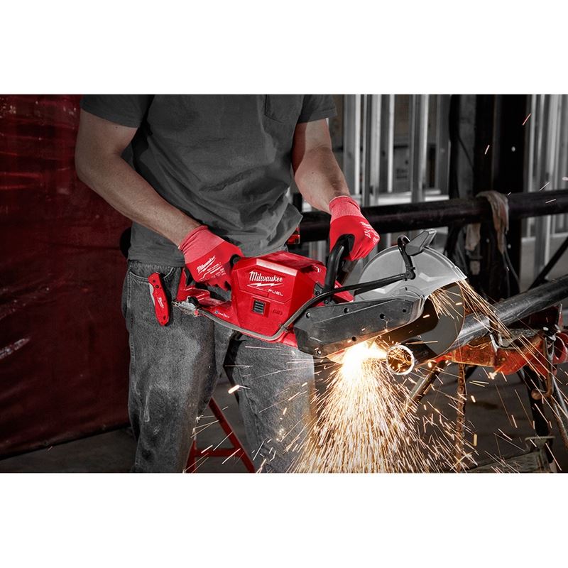 M18 FUEL 18V Brushless Cordless 9-Inch Cut Off Saw with ONE KEY Kit - 2786 22HD | Lithium-Ion Battery Powered | Perfect for Metal Cutting, Demolition & Construction Projects