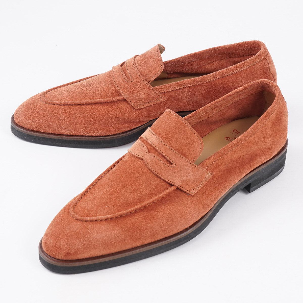 Di Bianco 'Amato' Unlined Suede Loafers - Comfortable Italian Leather Slip-On Shoes for Men | Perfect for Business Casual, Office & Travel