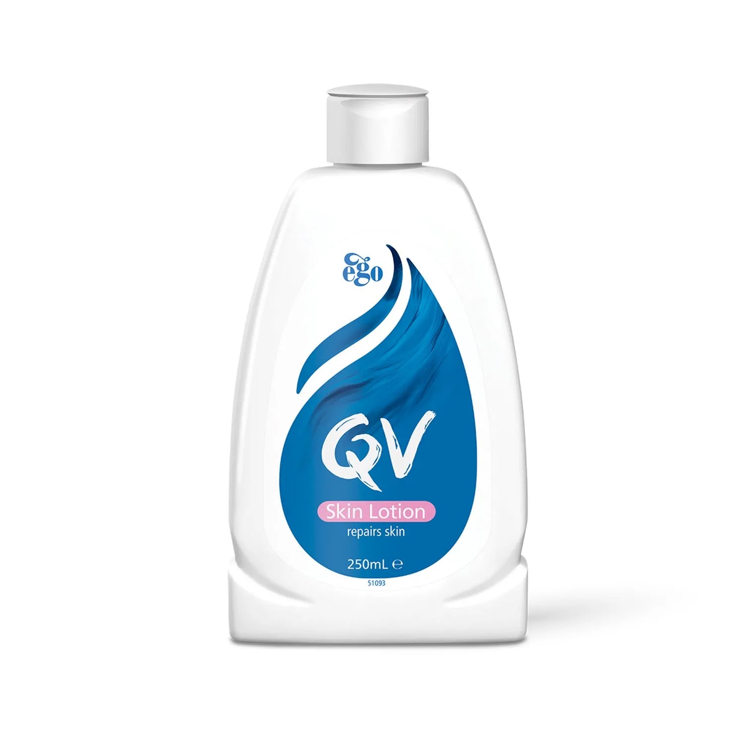 Ego QV Skin Lotion Moisturizer 250ml - Fragrance-Free Moisturizing Cream for Dry & Sensitive Skin | Dermatologist Recommended | Daily Hydration for Face & Body | Ideal for Eczema & Winter Care
