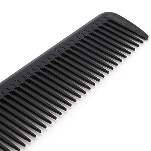 Professional Heat Resistant Aluminum Hair Comb for Wet & Dry Hair - Salon Quality Styling Tool for Smooth Detangling & Styling at Home