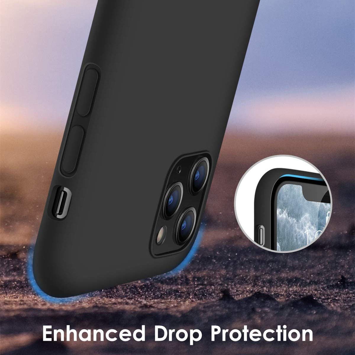 Custom Candy Photo Case for iPhone 11 Pro - Soft Matte Shockproof Protective Cover with DIY Design (Black) | Perfect for Everyday Use, Travel & Gift Giving