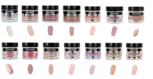 Mia Secret COVER Powder - 1 oz (28g) | 14 Full Coverage Concealer Shades for Flawless Skin | Perfect for Makeup Artists & Everyday Use
