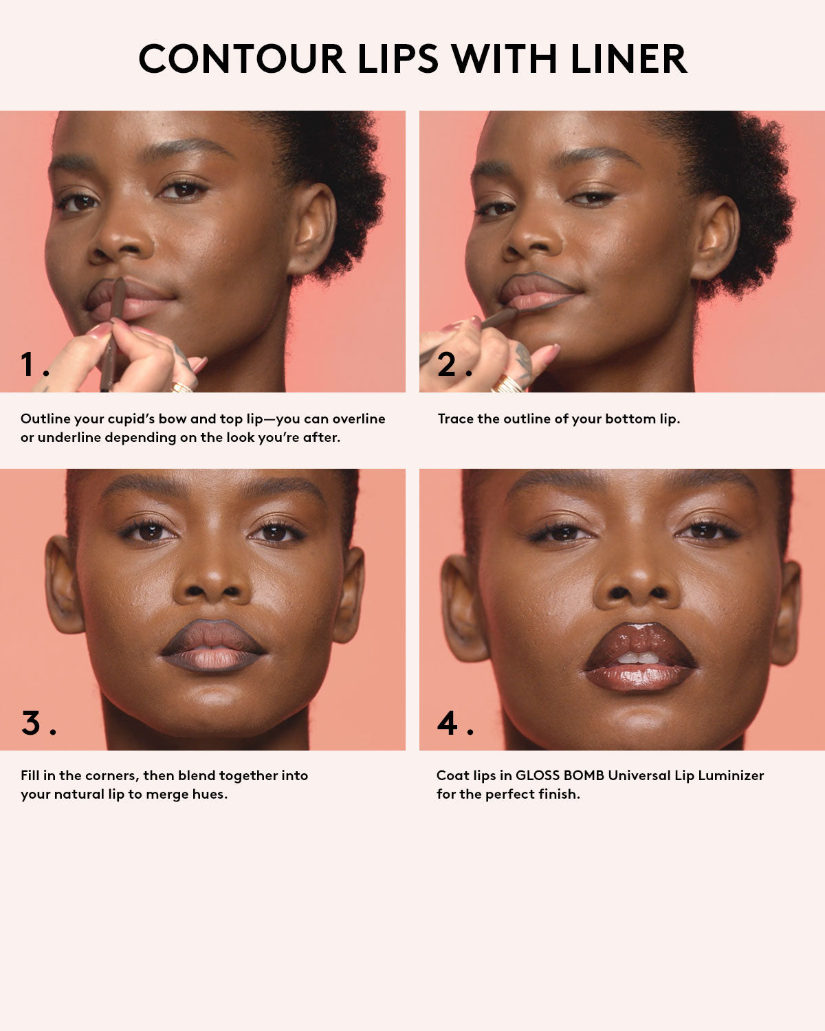 Trace'd Out Longwear Waterproof Pencil Lip Liner - Smudge Proof, All-Day Wear for Perfect Lip Definition | Ideal for Daily Makeup, Special Occasions & Photography Shoots