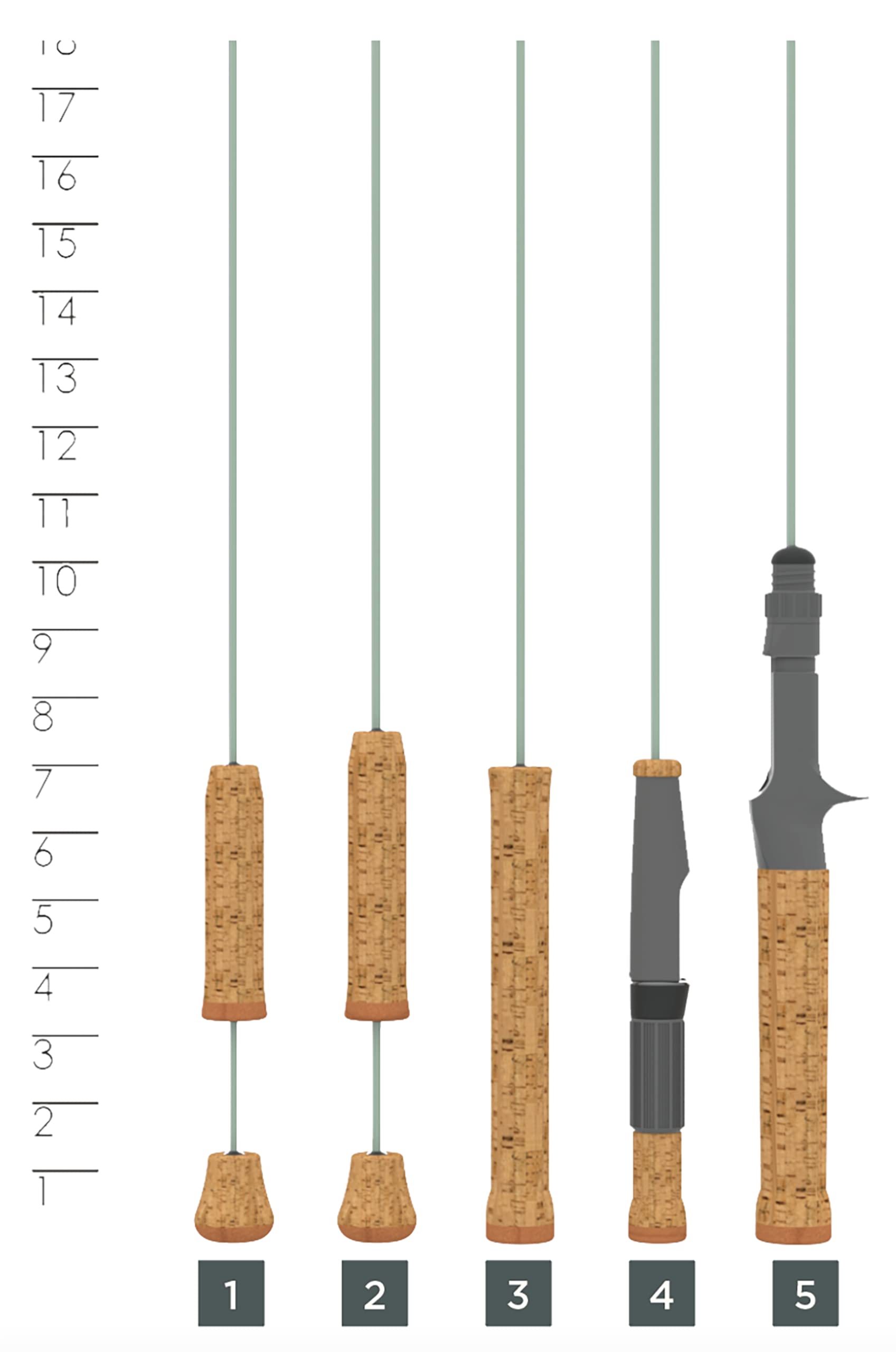 St. Croix Skandic Ice Fishing Rod - High Performance Sensitive Graphite Rod for Ice Anglers | Made in USA | Perfect for Walleye, Perch & Panfish Ice Fishing
