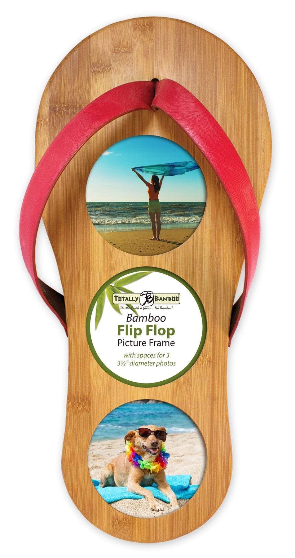 Personalized Flip Flop Photo Frame - Customizable Summer Beach Memory Display for Vacation Photos, Wedding Decor, or Gift Idea