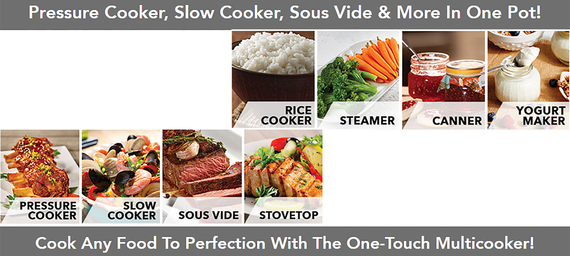 Power Quick Pot - 6-in-1 Multi-Functional Electric Pressure Cooker with 10 Presets | Fast Cooking & Healthy Meals | Perfect for Rice, Soup, Stew & Meal Prep