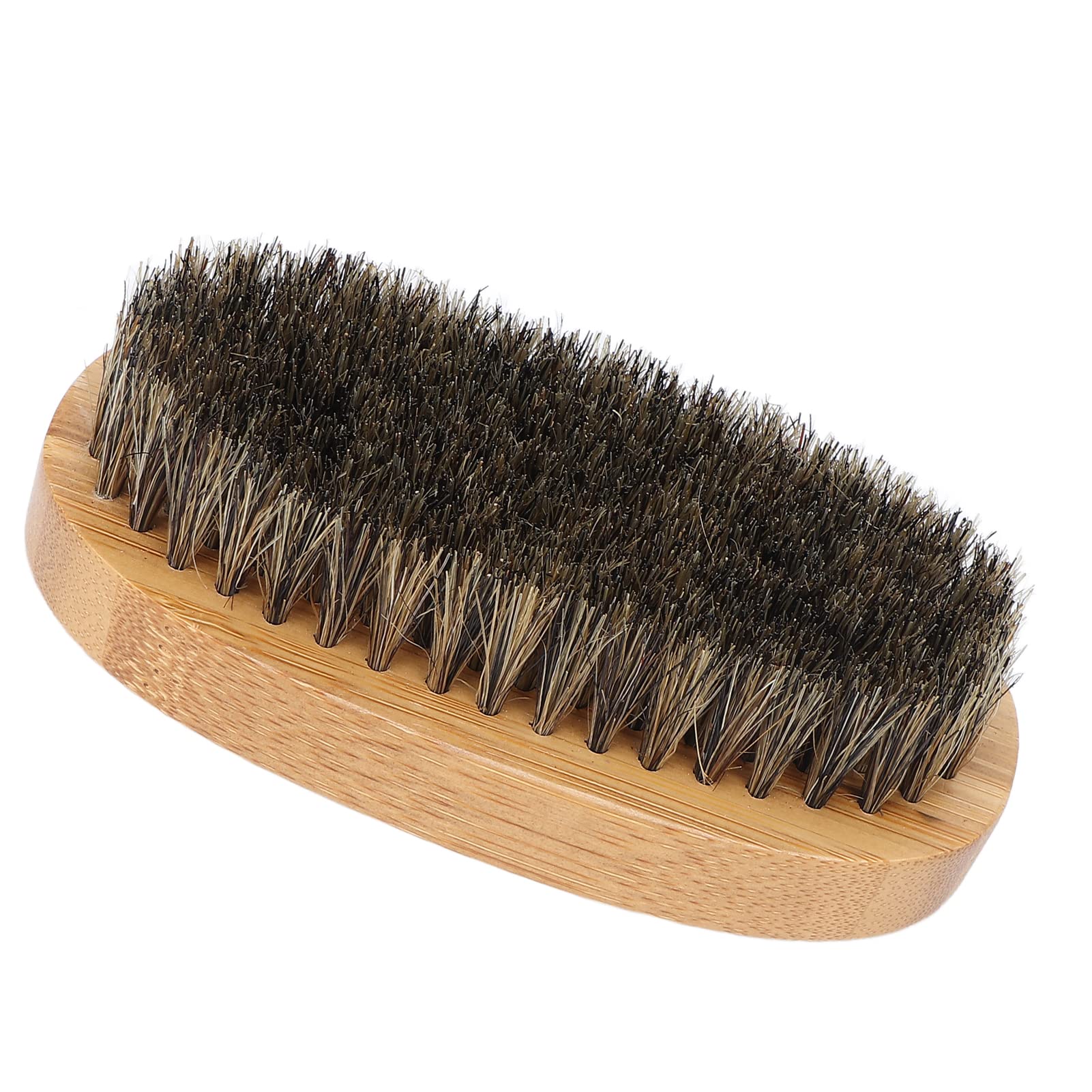 Premium Beard Brush for Men & Women - Soft Bamboo Bristles for Styling, Grooming & Massage - Ideal for Daily Beard Care & Relaxation at Home or Travel