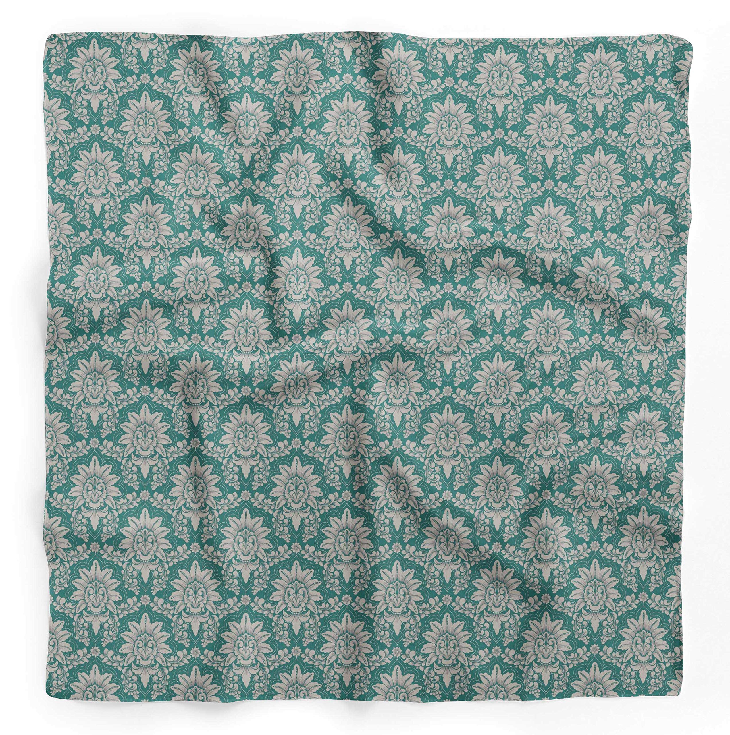 Bimba Printed Pure Silk Scarf - Women's Fashion Hair Neck Head Wrap Bandana for Elegant Style | Perfect for Office, Party, Travel and Everyday Wear