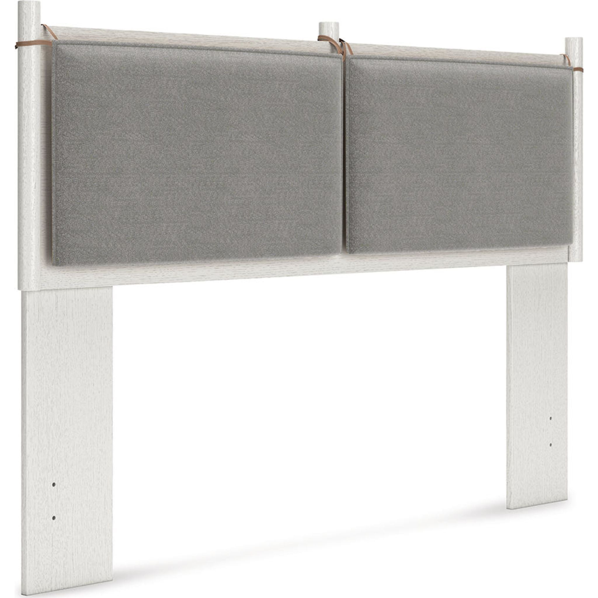 Aprilyn Queen Panel Headboard - White Upholstered Bed Frame Headboard for Bedroom Decor, Modern & Elegant Design - Perfect for Master Bedroom, Guest Room, or Dormitory