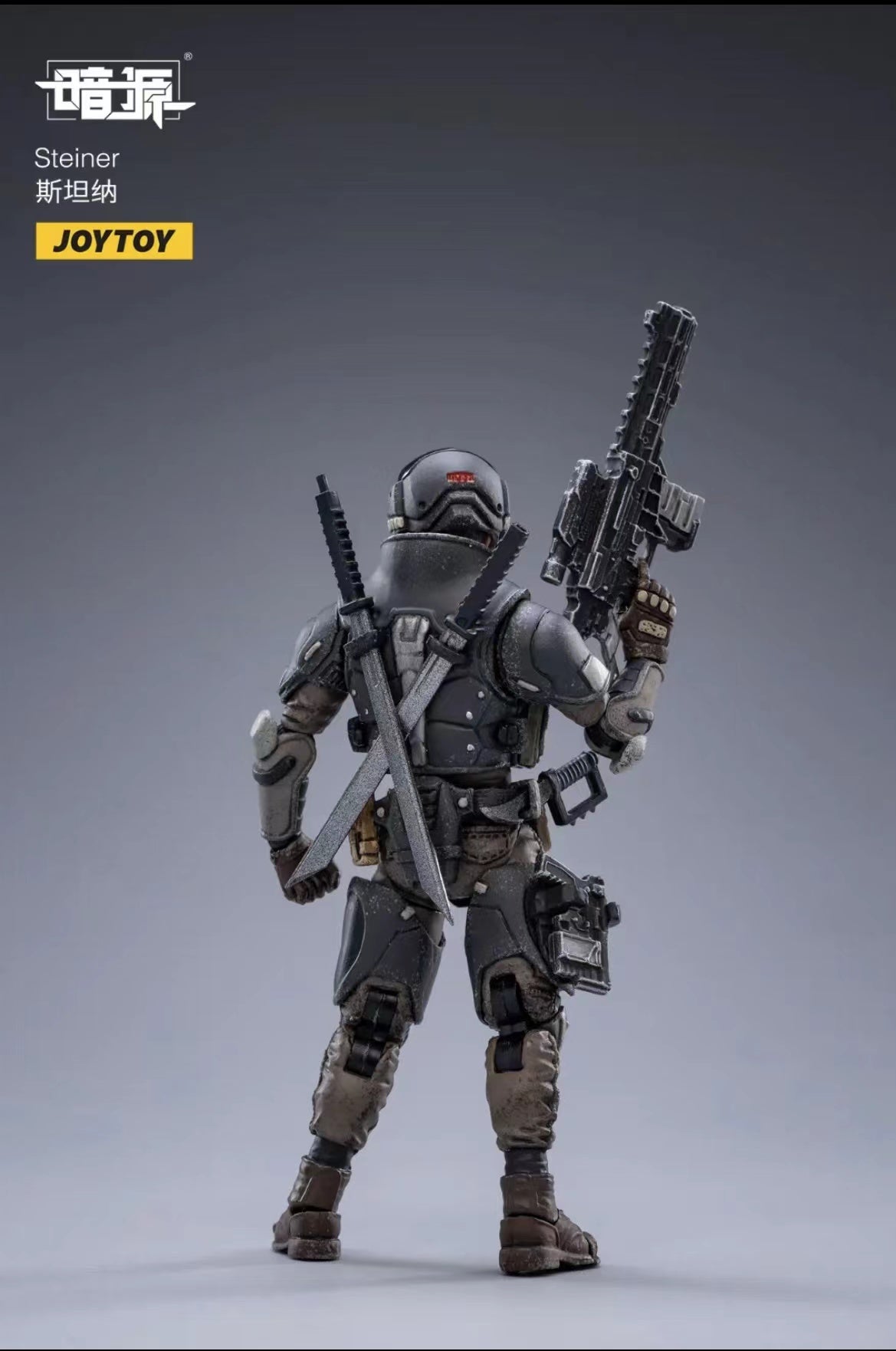 JOYTOY 1/18 Scale Dark Source Action Figure Set (3PCS) - Collectible Military Character Models for Display & Diorama Scenes