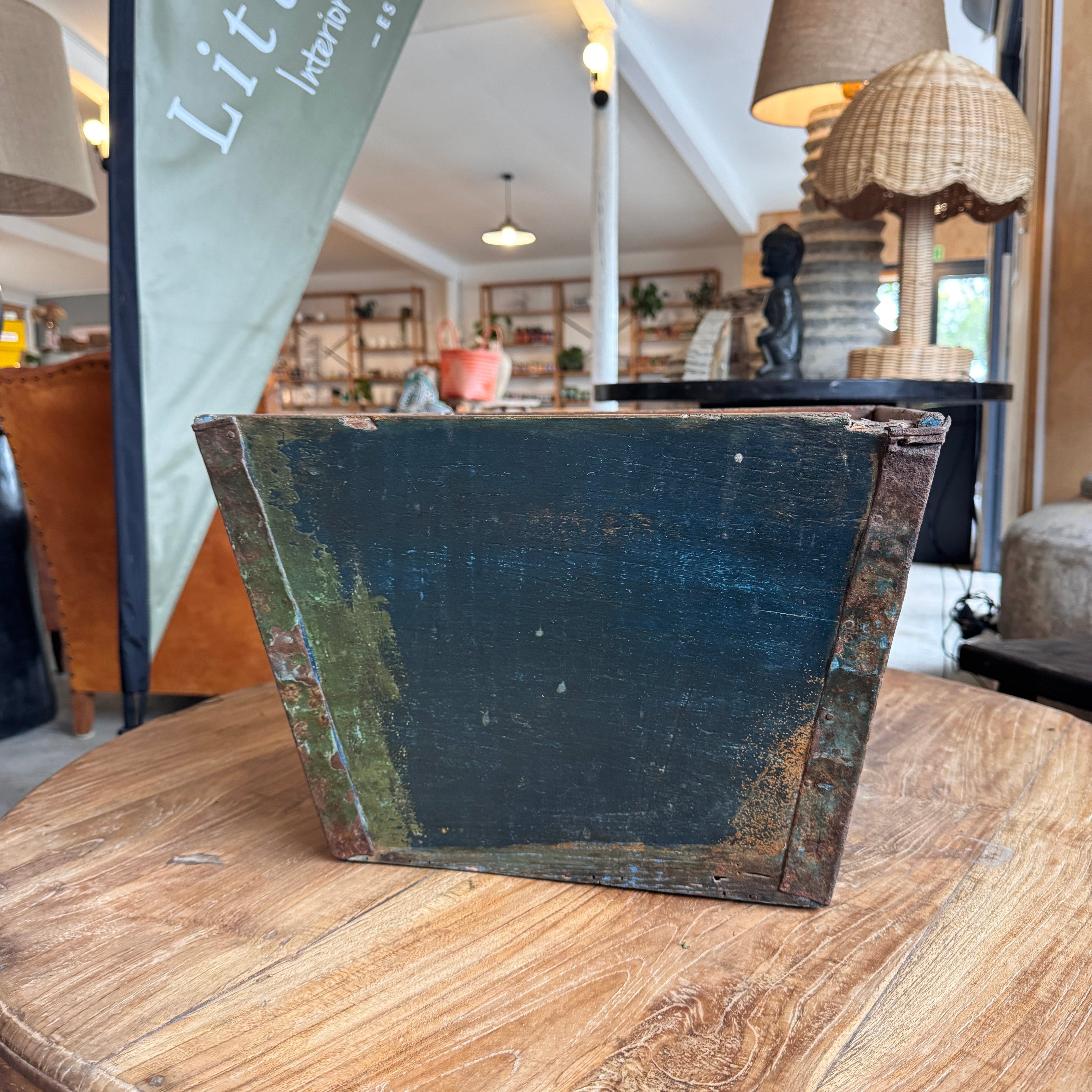 Premium Green Wooden Square Storage Box - Handcrafted Eco-Friendly Organizer for Home, Office & Gifts | Perfect for Jewelry, Keepsakes & Home Decor
