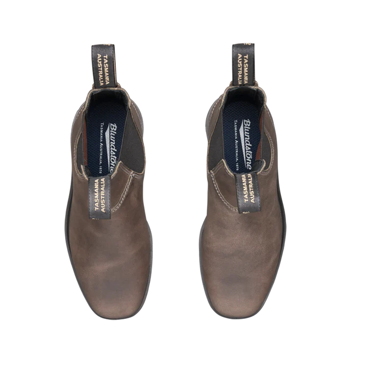 Blundstone 1395 Chelsea Boots - Steel Grey Leather Dress Boots for Men & Women | Comfortable & Stylish for Work, Casual Wear & Outdoor Activities