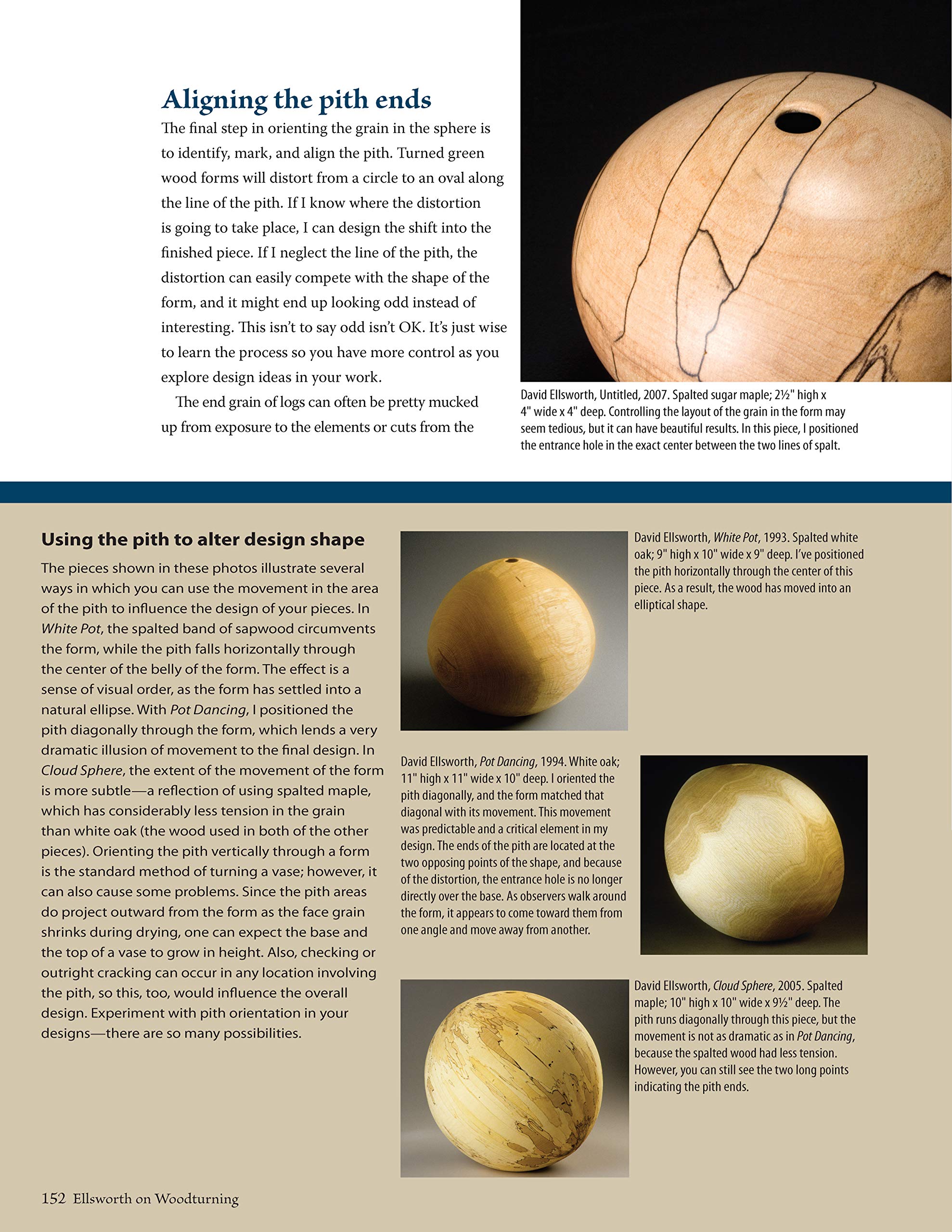 Ellsworth on Woodturning: Master Techniques for Bowls, Pots & Vessels - 400+ Photos, Step-by-Step Guide, Lathe Tips & Troubleshooting | Woodworking Book for Beginners & Experts | Perfect for Home Workshops & DIY Projects