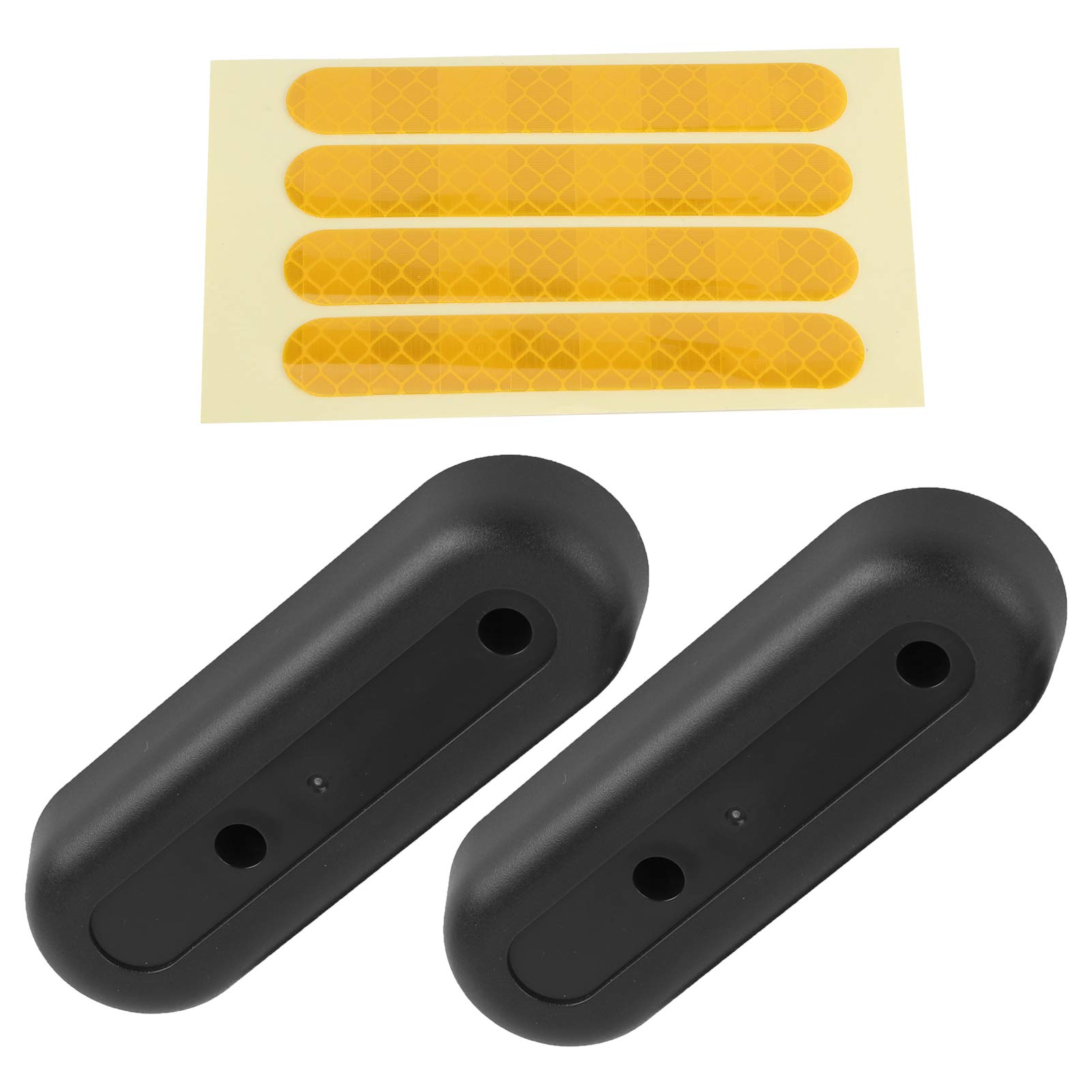 Keenso PET Plastic Electric Scooter Fork Cover - Decorative Rear Fork Protector with Reflective Sticker for Ninebot Max G30 | Commuter Safety & Customization Accessory