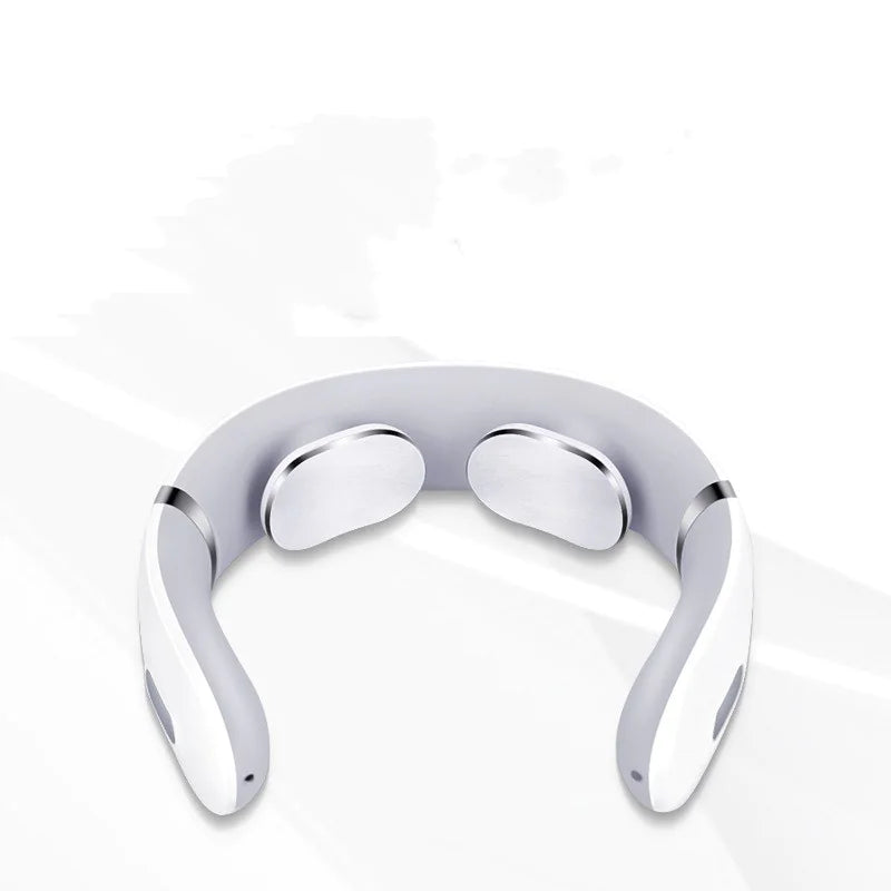 Rechargeable Neck Massager with Heat - Portable Pain Relief for Shoulder & Back - Perfect for Office, Travel & Home Use