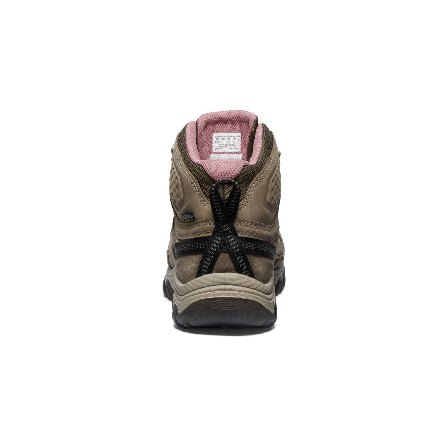 Keen Targhee IV Mid WP WIDE Waterproof Hiking Boots for Women - Comfortable & Durable Outdoor Shoes for Trail Walking, Backpacking & Mountain Adventures
