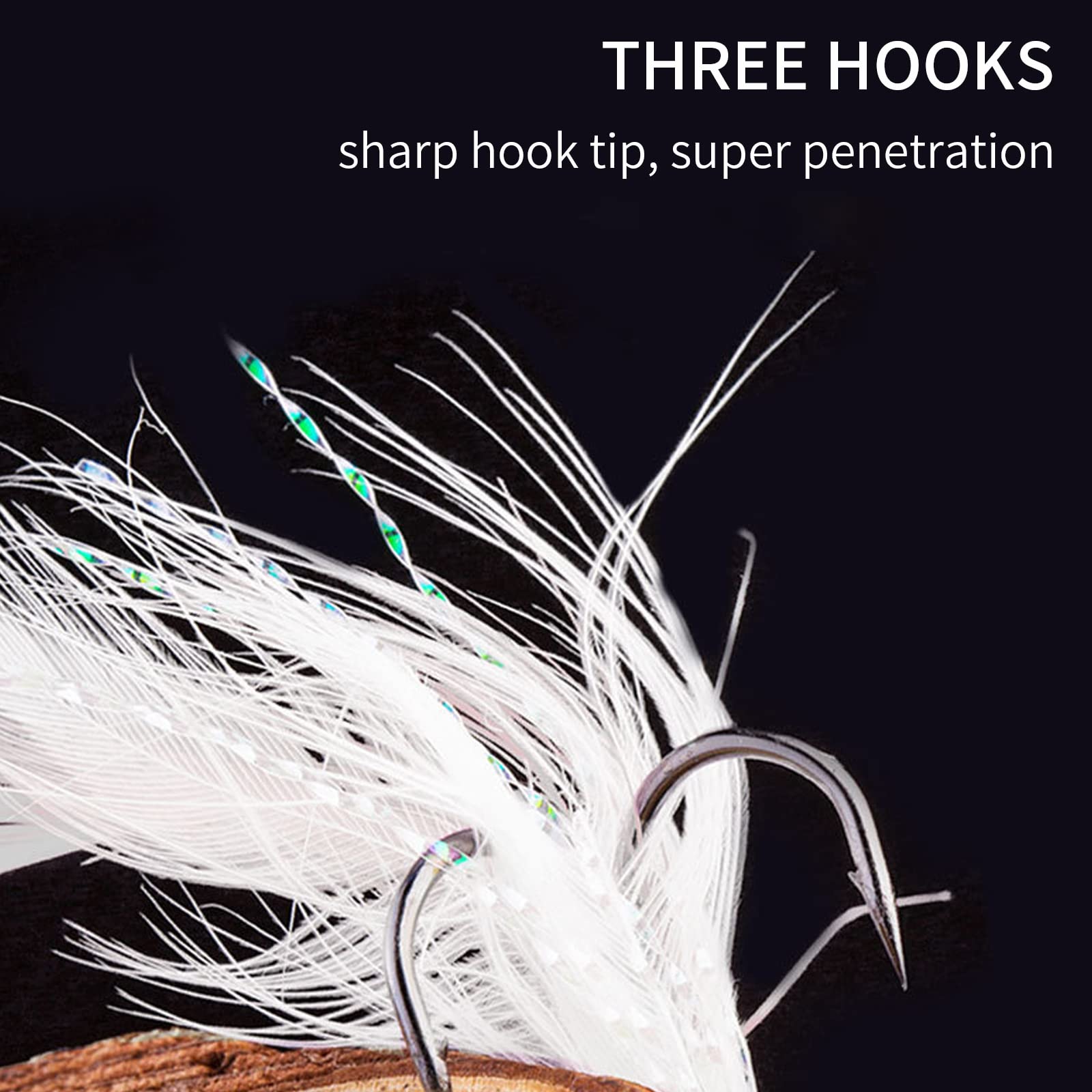 Premium Fishing Lures & Spoons Kit - Bass Trout Saltwater Freshwater Fishing Baits - Perfect for Casting Trolling Ice Fishing