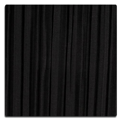 Pleated Mushroom Black