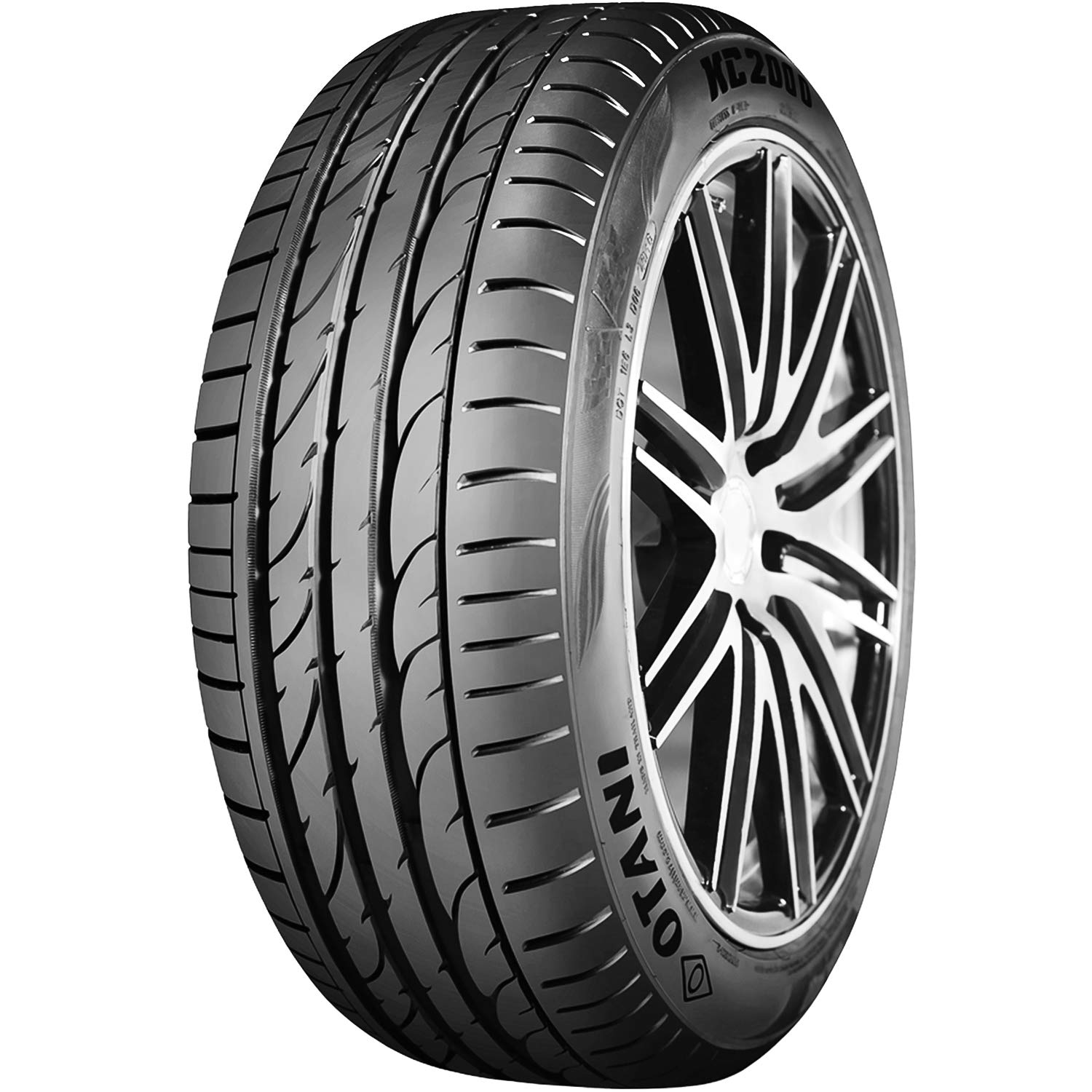 New Otani KC2000 245/55R19 103W All-Season Performance Tires - High-Speed Rated for SUVs, Sedans & Crossovers | Durable Tread for Wet & Dry Roads | Perfect for Highway Commuting & Family Road Trips