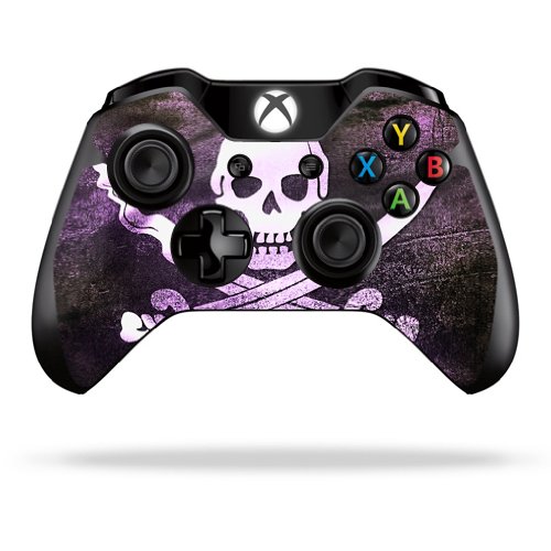 Premium Protective Vinyl Skin Decal for Microsoft Xbox One & One S Controller - Custom Wrap Sticker with Pirate Design - Perfect for Gaming Protection & Personalization