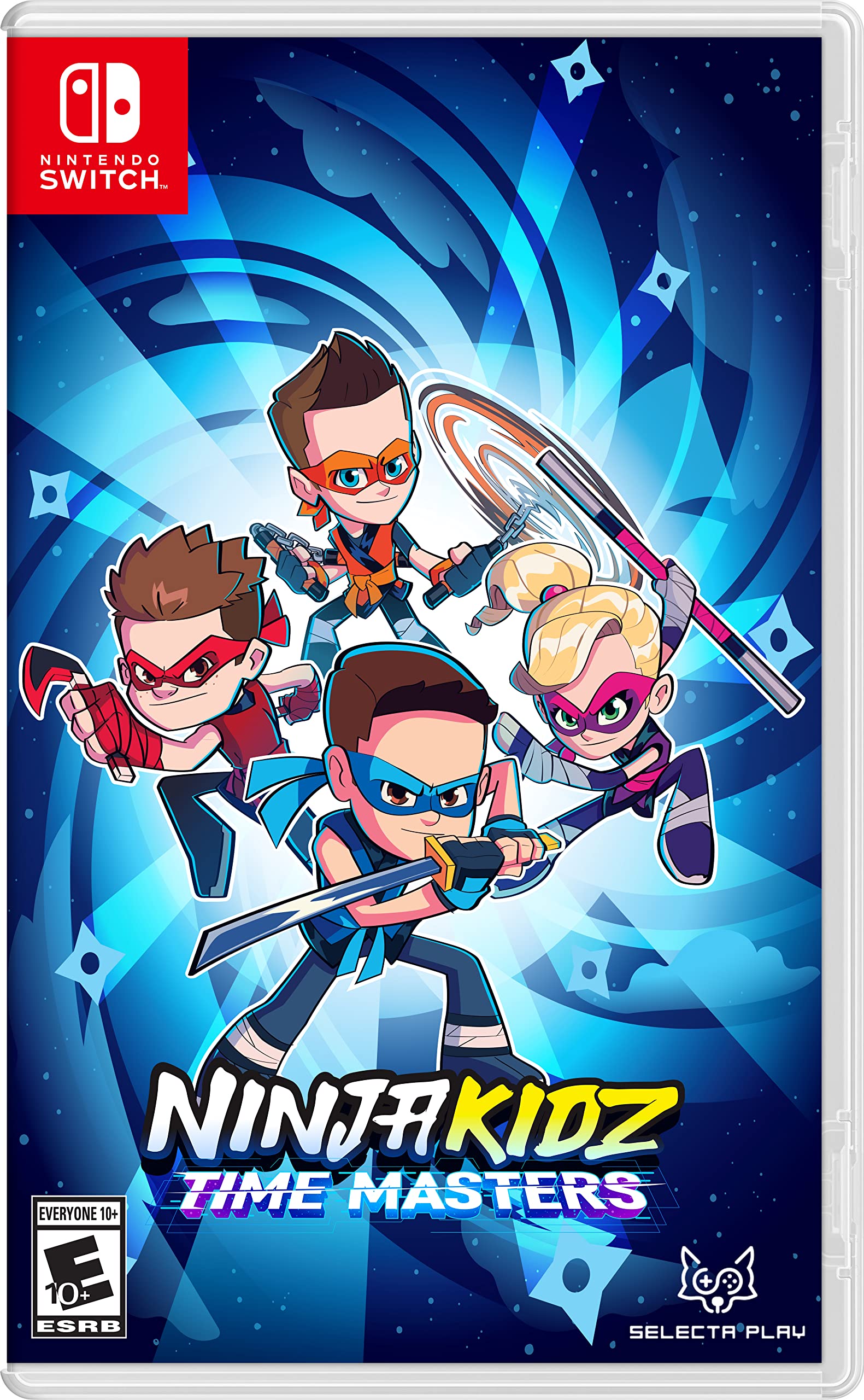 Ninja Kidz Time Masters - Nintendo Switch Game | Action-Adventure for Kids & Teens | Perfect for Family Game Nights & Solo Play