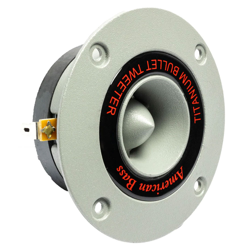 American Bass MX251T 1 Inch 150W MX Series Compression Tweeters - High Power Car Audio Tweeters for Clear Sound in Vehicles & Home Audio Systems