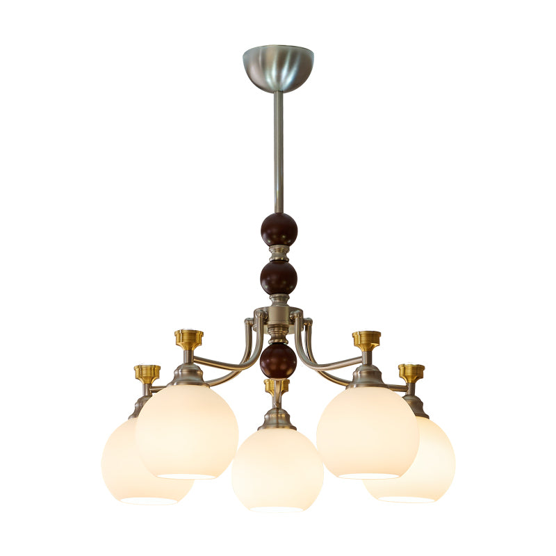 Walnut color & Nickel