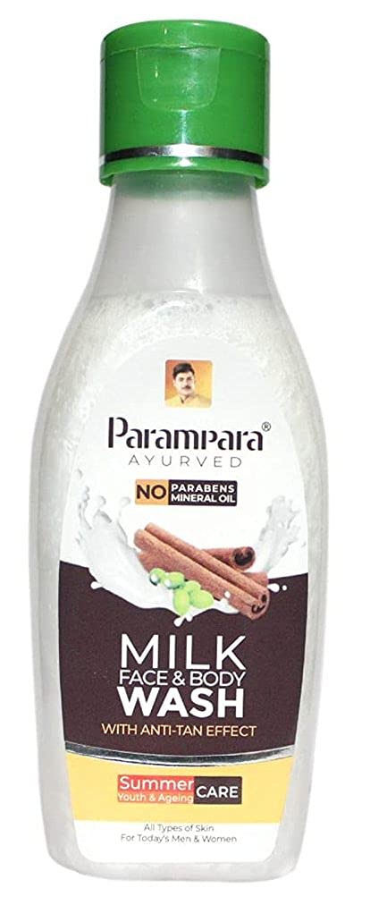 Parampara Ayurveda Combo Pack - Anti-Dandruff Shampoo, Kesh Purna Hair Spa, Milk Face & Body Wash | Natural Hair & Skin Care for Nourishment, Damage Repair & Deep Conditioning | 100ml Each (Pack of 3, 300ml Total) | Perfect for Daily Hair & Skin Routine, Spa Days & Ayurvedic Self-Care