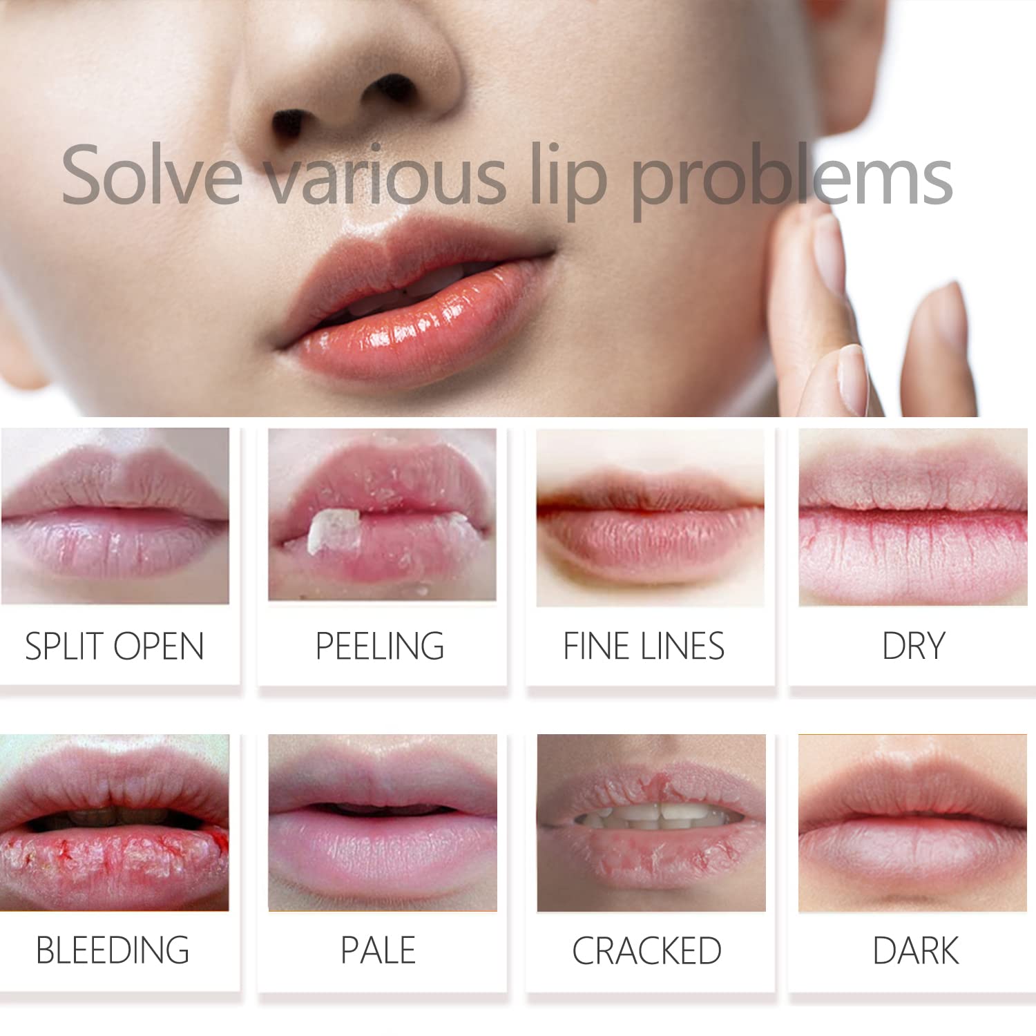 30 Pieces Collagen Crystal Lip Masks - Hydrating Lip Treatment Gel Pads for Dry & Cracked Lips, Anti-Aging & Nourishing Lip Care, Remove Dead Skin - Perfect for Night Routine, Winter Lip Care & Makeup Prep