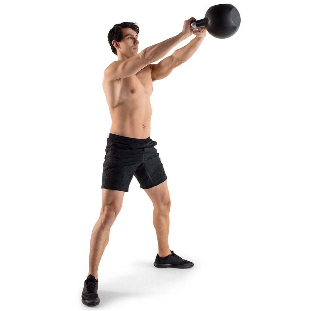 Weider Poly Encased Competition Kettlebell 30lbs - Durable Workout Equipment for CrossFit, Strength Training & Home Gym | Perfect for HIIT, Functional Fitness & Weightlifting