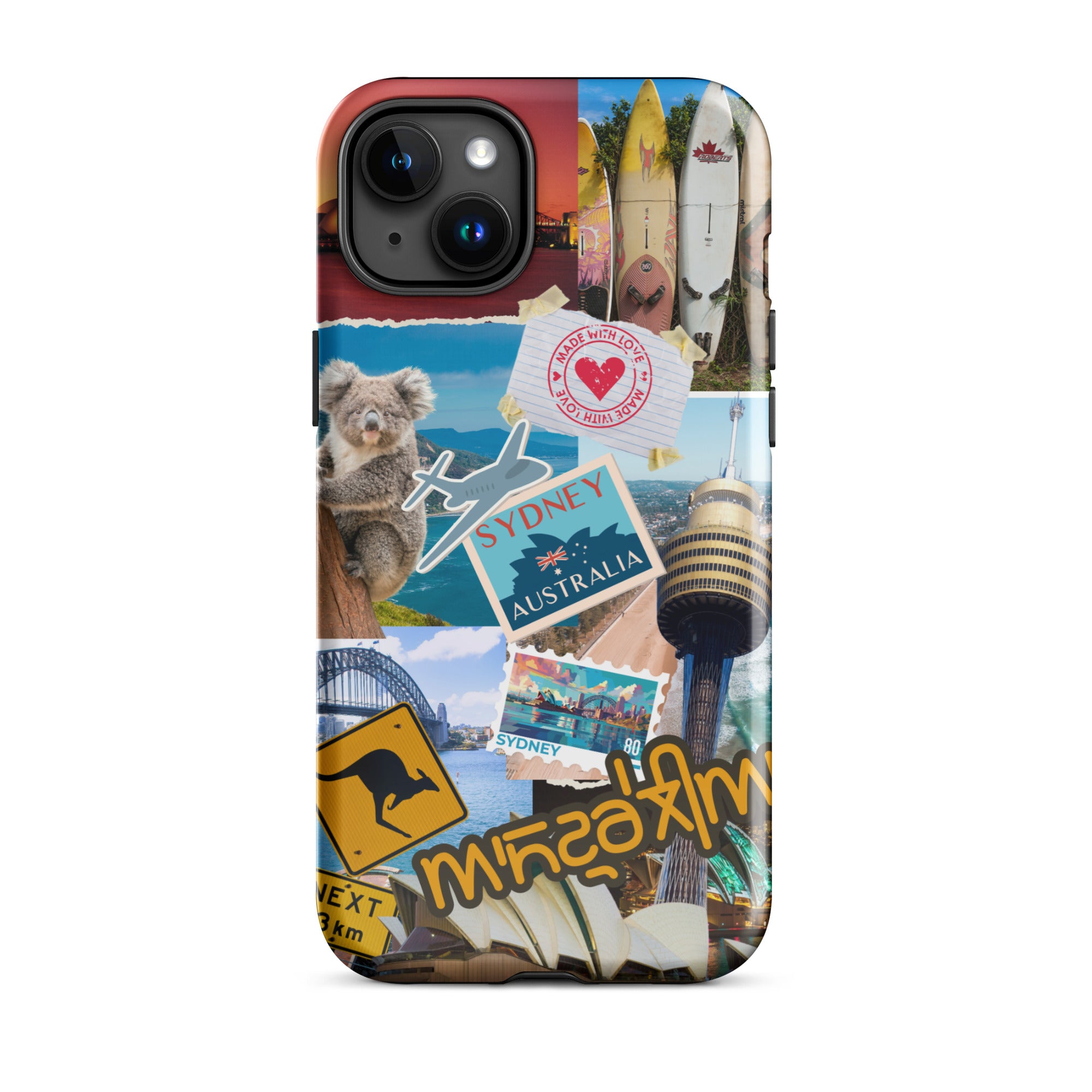 Premium Sydney Collage iPhone Case - Stylish & Durable Phone Cover for iPhone Models - Perfect for Travel, Work & Everyday Protection