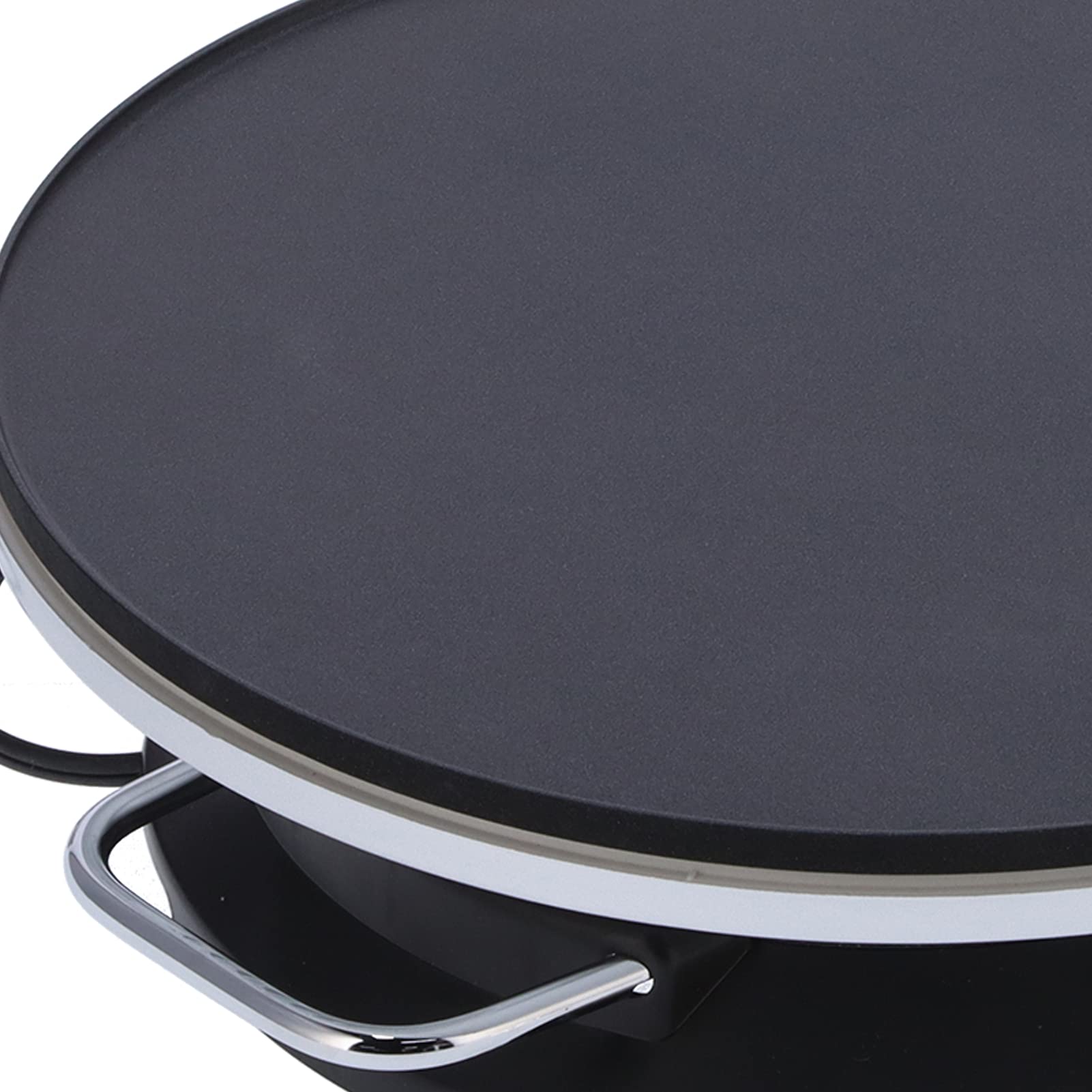 Non-Stick Pancake Maker Machine - 120V Electric Crepe Maker with Cast Aluminum Bakeware - Perfect for Breakfast, Brunch & Family Gatherings