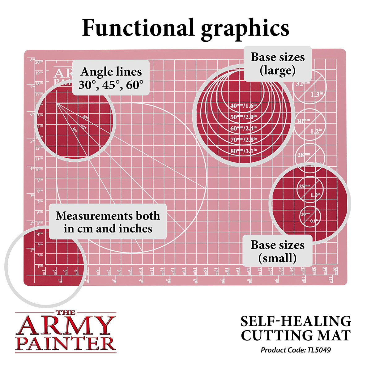 Self Healing Cutting Mat - Durable, Non-Slip Craft Mat for Sewing, Quilting & DIY Projects - Perfect for Crafters, Artists & Hobbyists - Use for Fabric, Paper & Vinyl Cutting