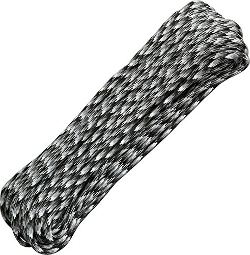 Tactical Parachute Cord - 550lb Strength, Urban Camo Pattern - Perfect for Survival Gear, Outdoor Camping, Hiking & DIY Projects