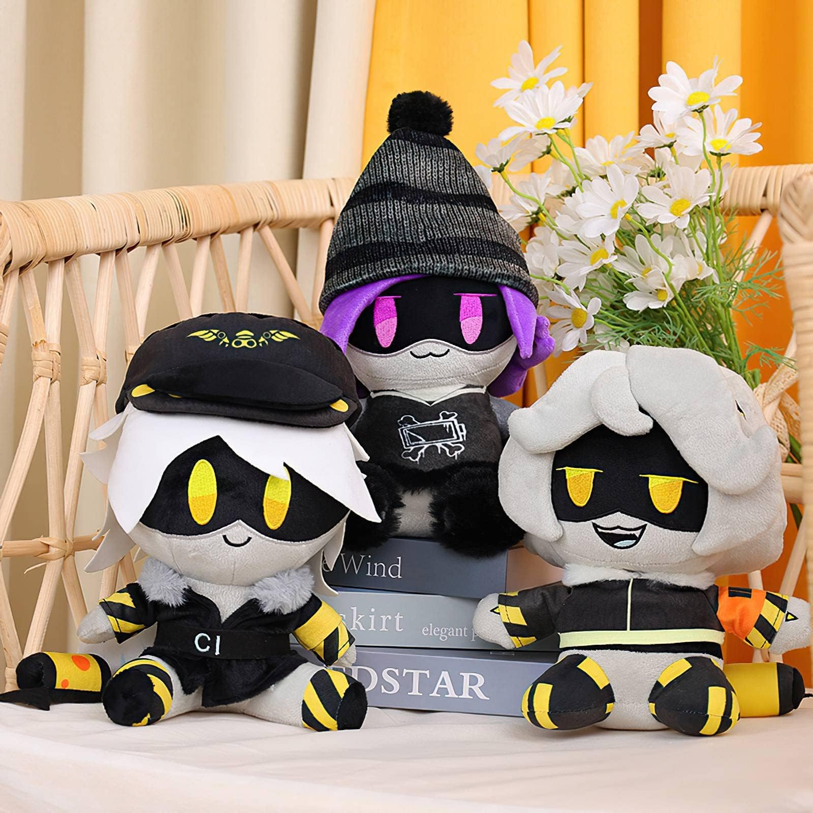 CRIALDO 13'' Murder Uzi Drones Plush Toy - Cute Stuffed Animal for Kids, Game Lovers & Home Decor | Perfect Gift for Fans of Murder Uzi Drones Video Game | Soft Plushie Doll for Bedroom, Gaming Room & Collectors