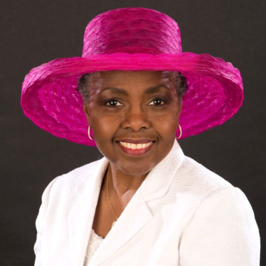 Elegant Pink Women's Dress Hat - Stylish & Comfortable for Weddings, Parties & Outdoor Events | NA1063