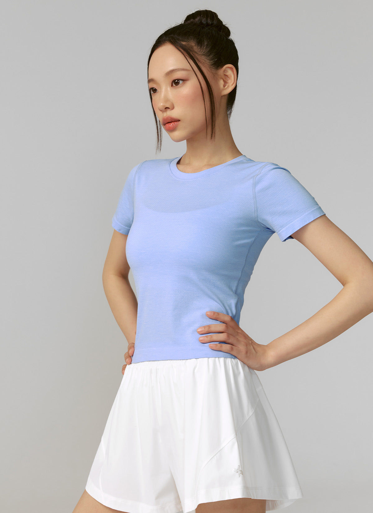 Breathable Mesh Seamless Short Sleeve T-Shirt for Men & Women - Lightweight Workout & Running Top for Gym, Yoga, and Outdoor Sports