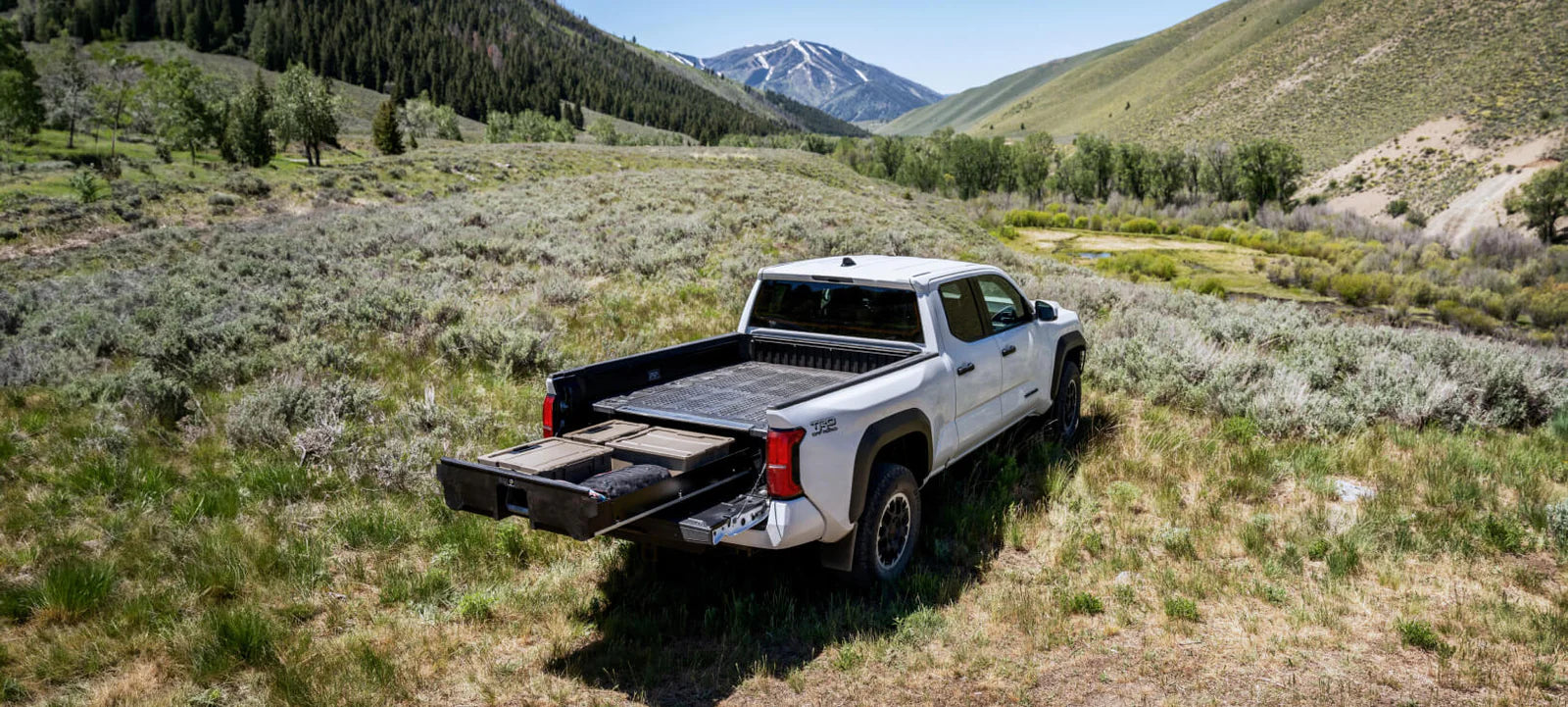 24+ Toyota Tacoma Decked Drawer System | Heavy Duty Truck Bed Storage Organizer | Perfect for Camping, Off-Roading & Work Tools Organization