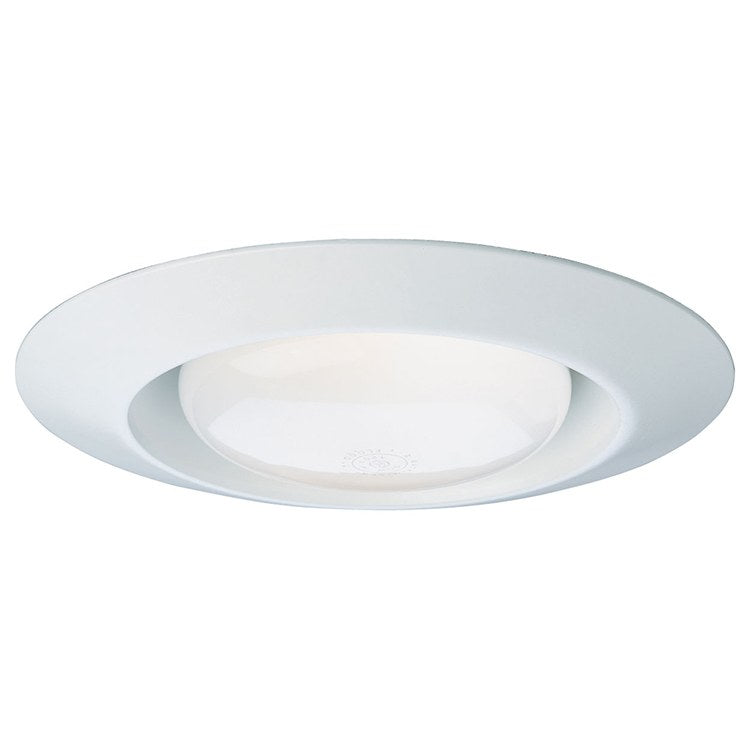 6 Inch High Wattage Open Recessed Light Trim - Dimmable LED Housing for Kitchen, Living Room & Bedroom Ceiling Lighting