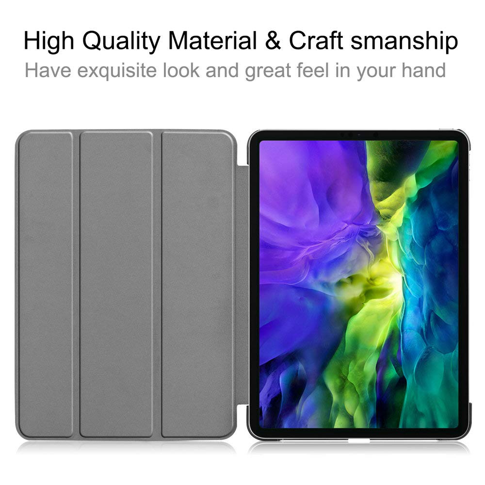 Premium Ultra-Thin PU Leather Hard Shell Case for iPad Pro 11