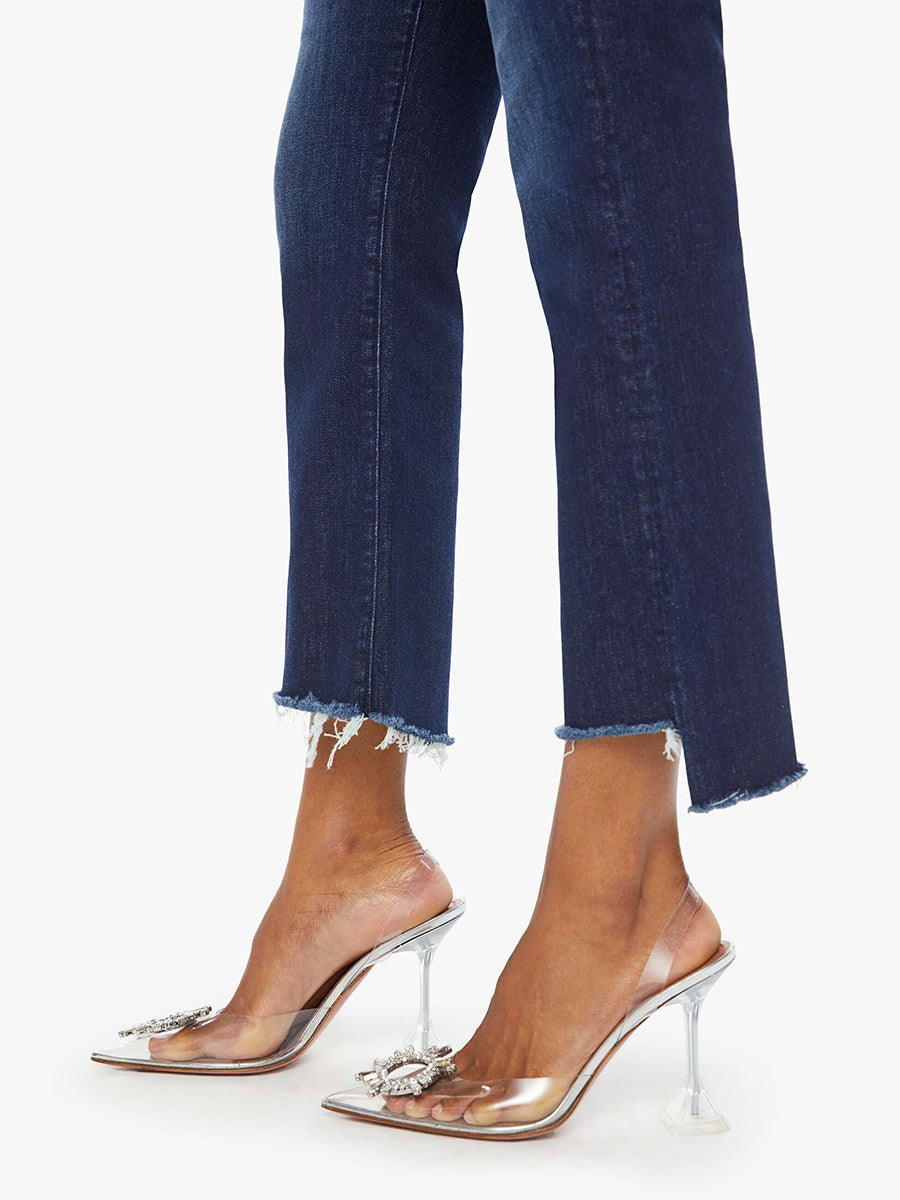 INSIDER CROP STEP FRAY HEM IN OFF LIMITS - Trendy Distressed Denim Shorts for Women | Perfect for Summer Outfits, Beach Vacations & Casual Street Style