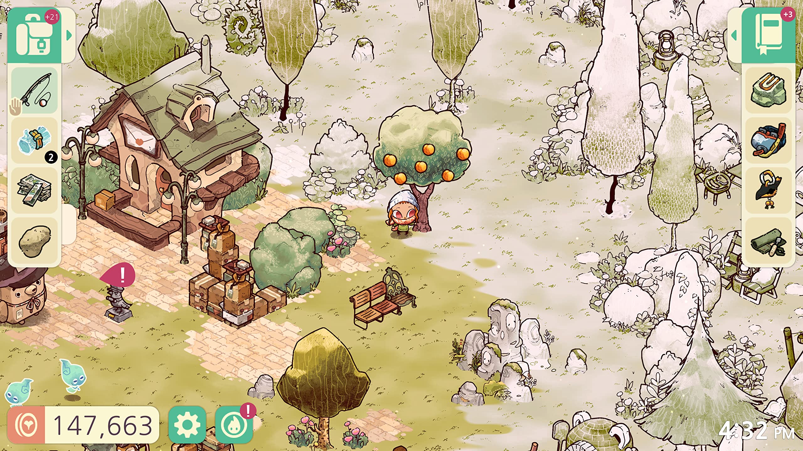 Cozy Grove for PS5 - Relaxing Life Simulation Game - Explore a Ghostly Island & Help Spirits - Perfect for Stress Relief & Casual Gaming